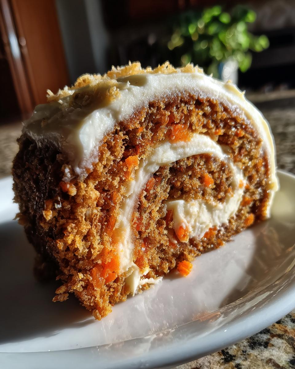Carrot Cake Roll - detail 1